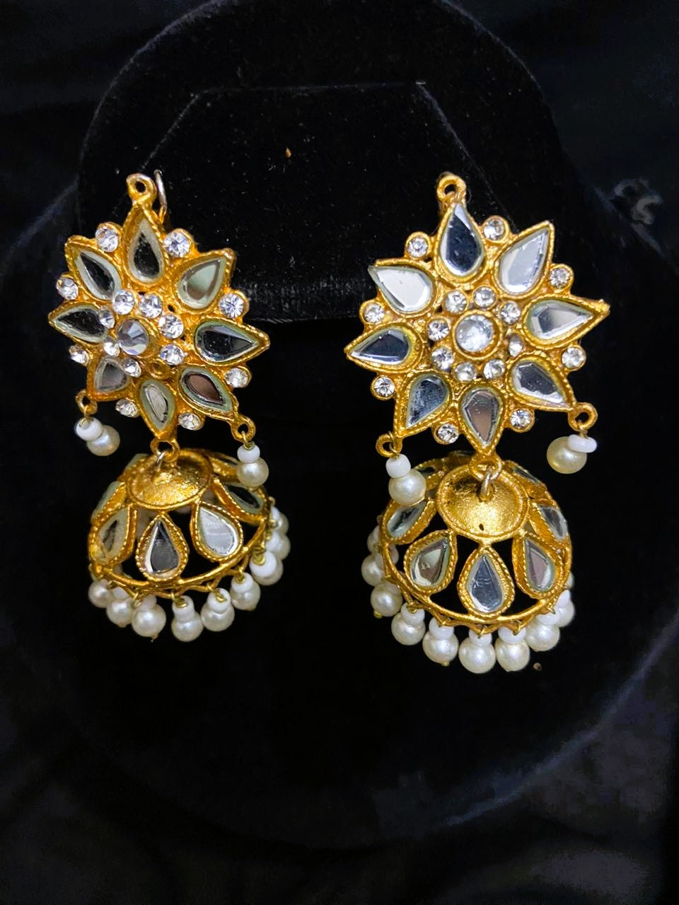 Stylish Matha Patti with Earrings ā Traditional Bridal Headpiece & Jewelry Set for Girls & Women | Perfect for Weddings, Mehndi & Parties