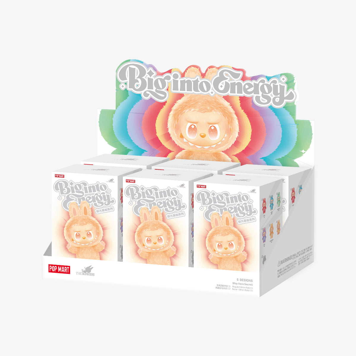 Labubu Big Into Energy Monster Blind Box (Random Character) - 1 PC