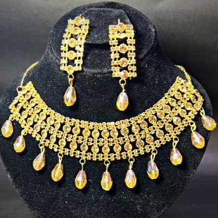 Fancy Neckless with Earrings, For Girls and Women