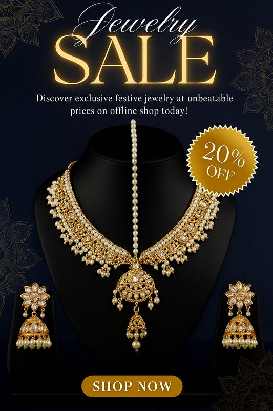 Stylish Matha Patti with Earrings – Traditional Bridal Headpiece & Jewelry Set for Girls & Women | Perfect for Weddings, Mehndi & Parties