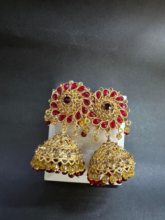 Stylish Jhumka Earrings – Traditional Elegance with a Modern Twist
